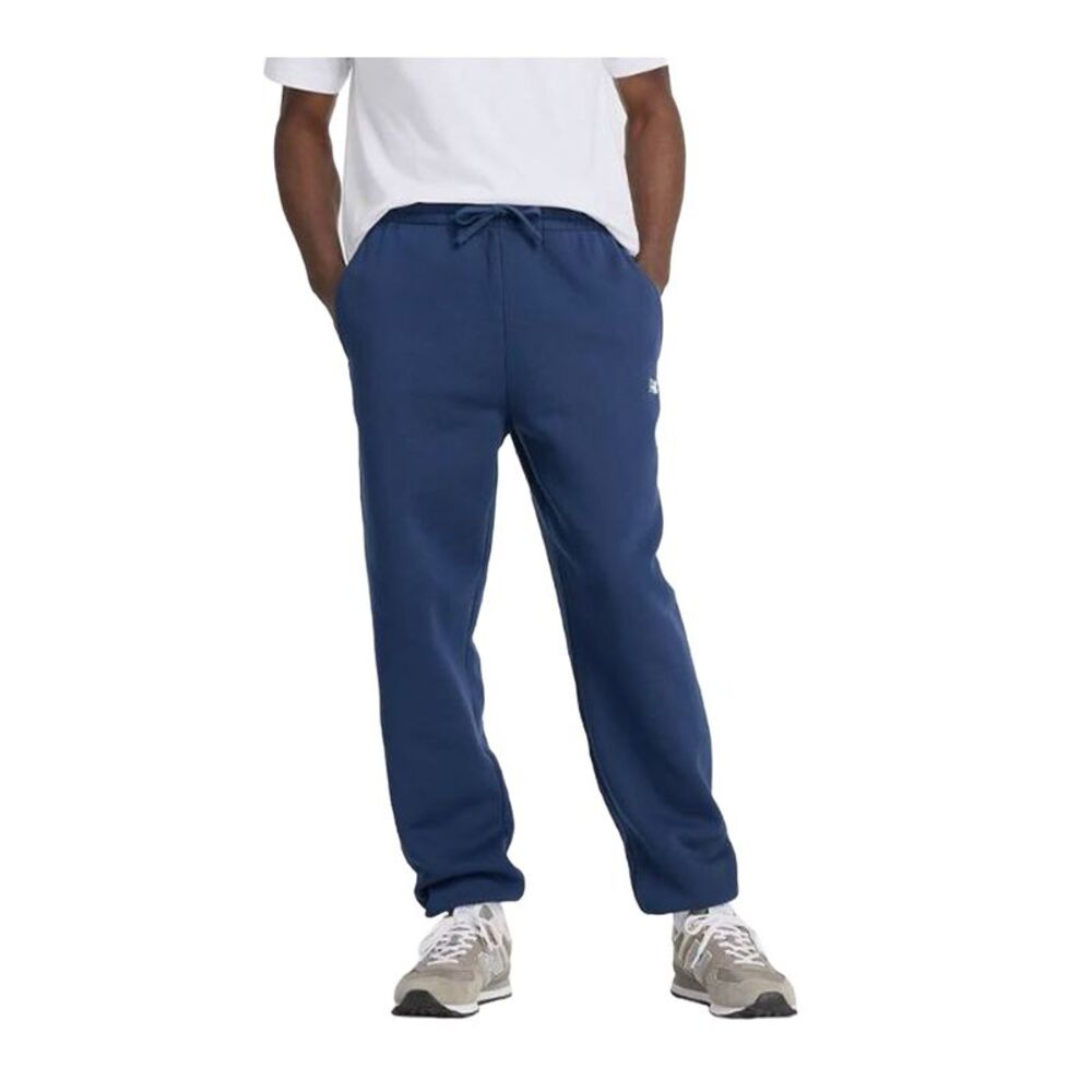 New Balance Essentials Joggers Sport Essentials Fleece Mens Navy MP41503